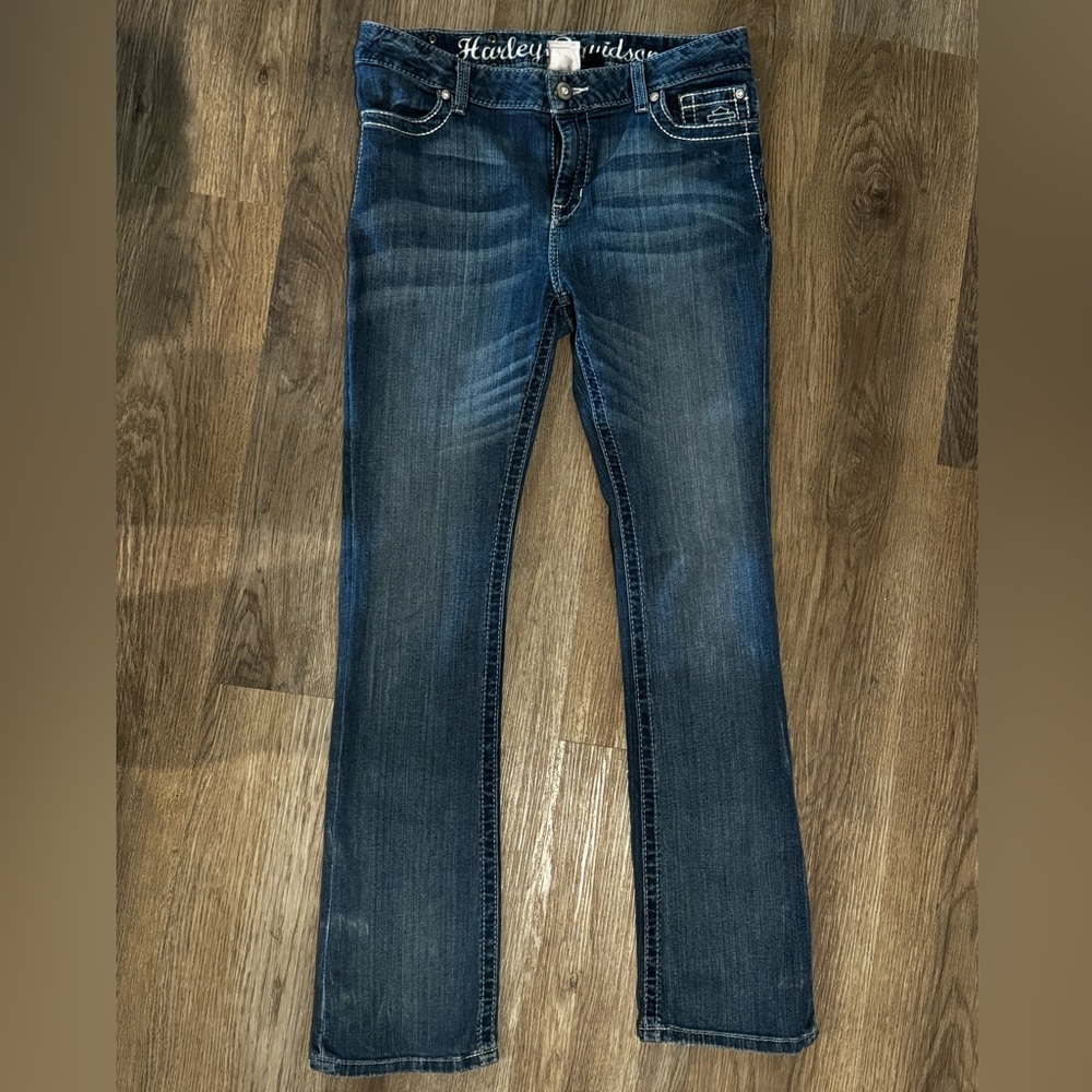 Women’s Harley-Davidson Jeans size 10 - Picture 1 of 6